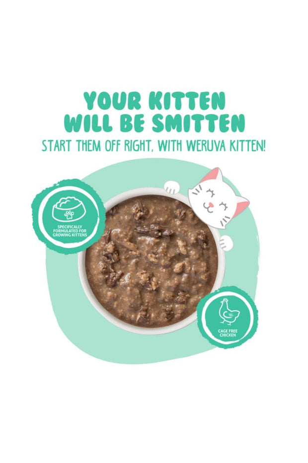Weruva Kitten Chicken & Tuna Gravy Canned Cat Food 3 oz