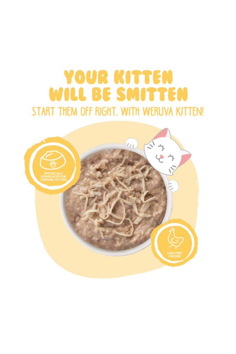 Weruva Kitten Chicken Au Jus Canned Cat Food 3 oz