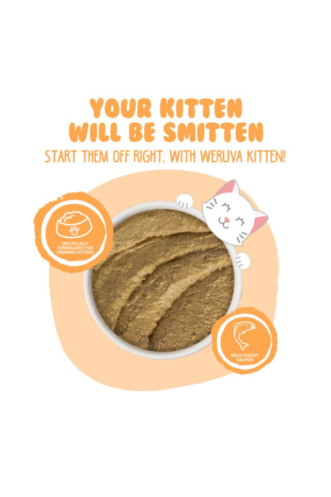Weruva Kitten Tuna & Salmon Purée Canned Cat Food 3 oz