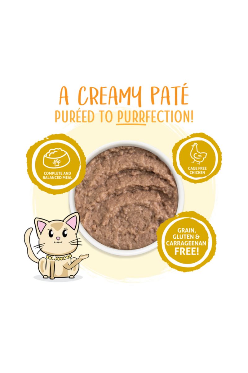 Weruva Pate Press Your Dinner Canned Cat Food 3 oz