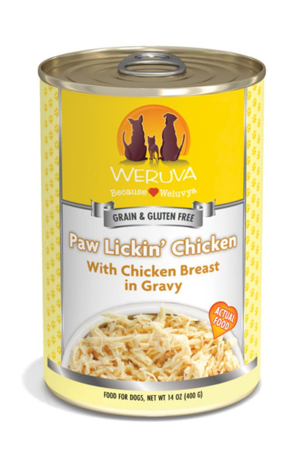 Weruva Paw Lickin' Chicken Canned Dog Food 14 oz