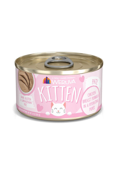 Weruva Kitten Chicken Purée Canned Cat Food 3 oz