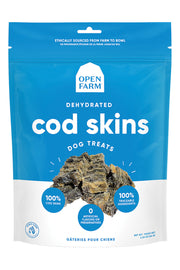 Open Farm Dehydrated Cod Skins Treat 2.25 oz