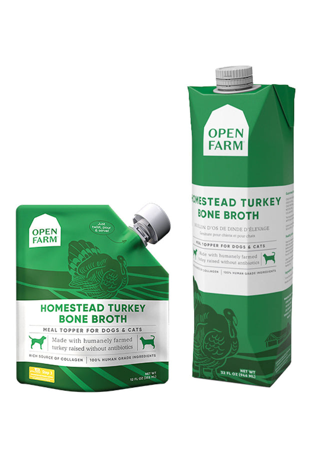 Open Farm Bone Broth Turkey 12 oz