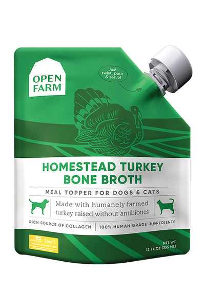 Open Farm Bone Broth Turkey 32 oz
