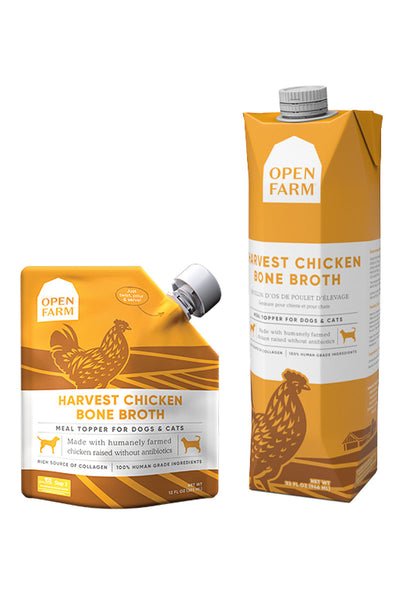Open Farm Bone Broth Chicken 12 oz