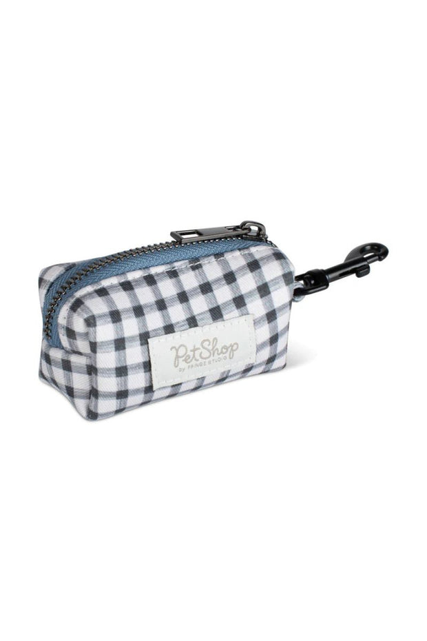 Petshop By Fringe Waste Bag Dispenser Painted Gingham