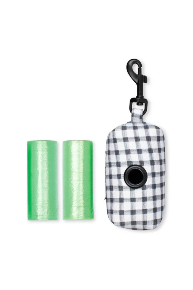 Petshop By Fringe Waste Bag Dispenser Painted Gingham