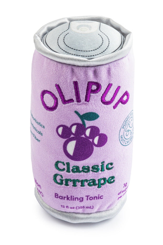 Olipup Soda Grrrape Dog Toy