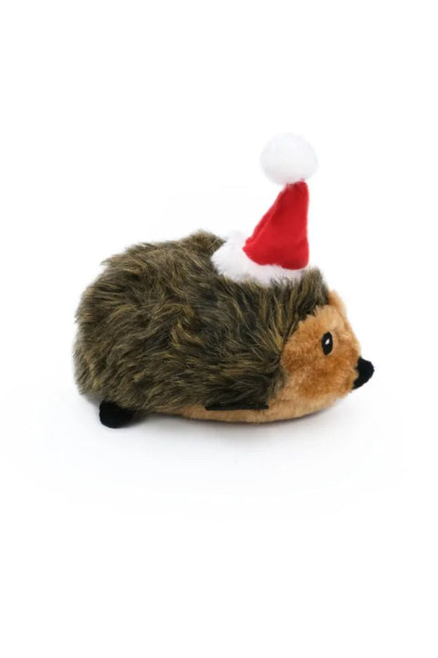 ZippyPaws Plush Holiday Hedgehog Small