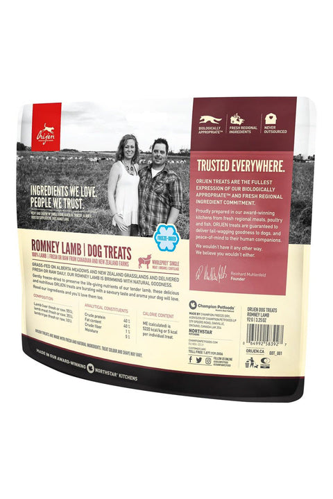 ORIJEN FREEZE DRIED LAMB TREAT