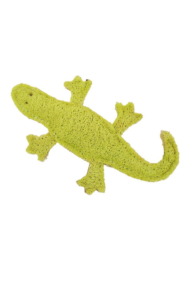 Loofah Dental Chew Gecko