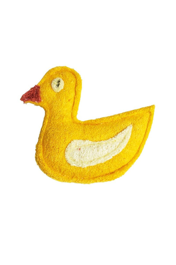 Loofah Dental Chew Duck