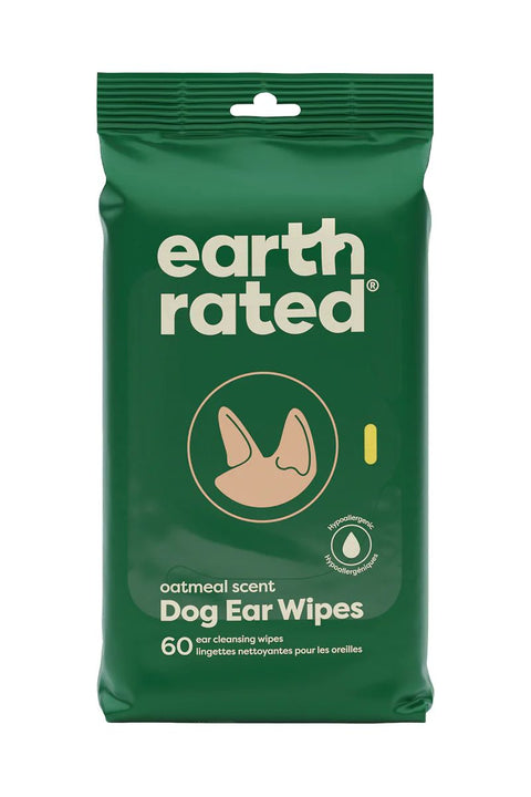 Earth Rated Dog Ear Wipes 60 Count