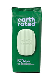 Earth Rated Dog Wipes Lavender 100 Count