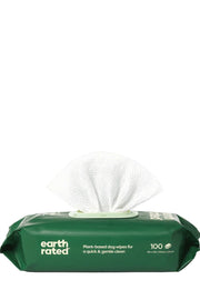 Earth Rated Dog Wipes Unscented 100 Count