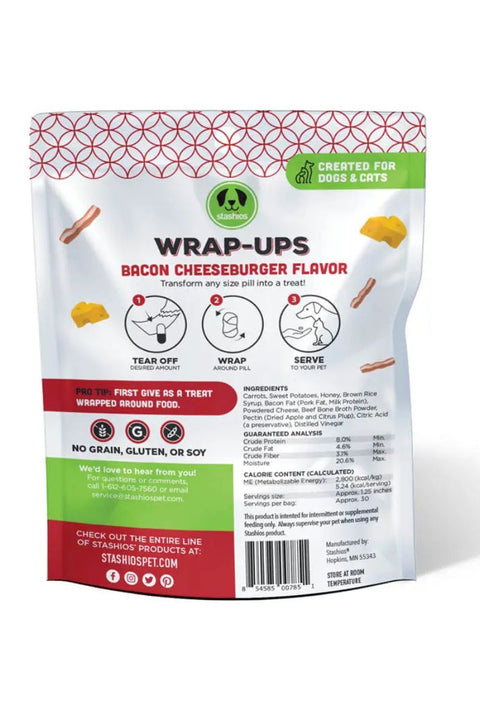 Stashios Wrap-Ups Bacon Cheeseburger 2.1 oz