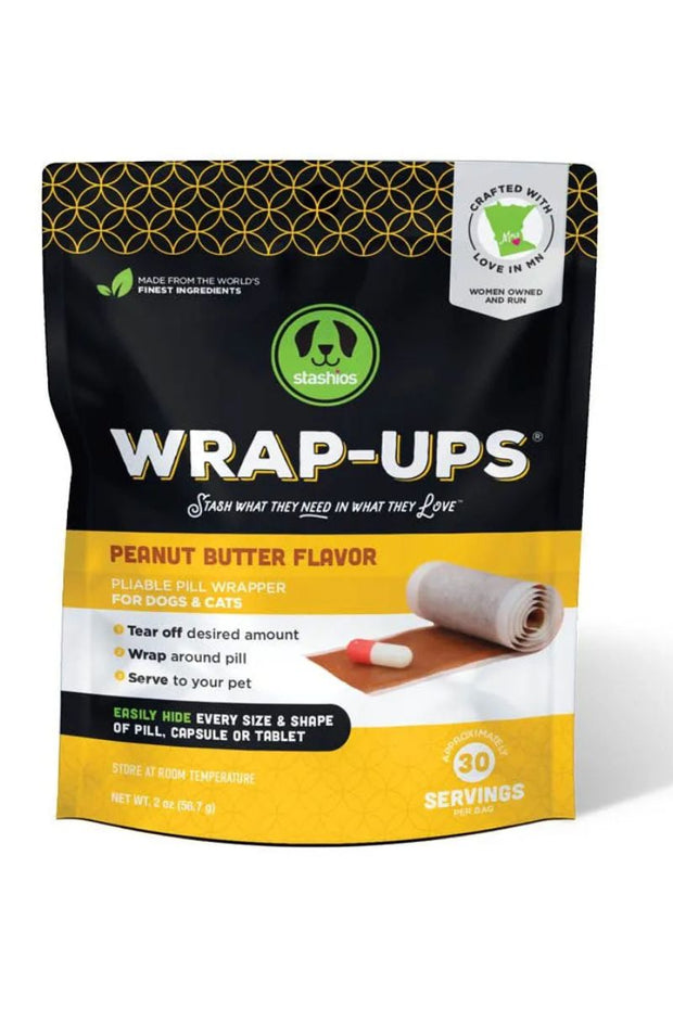 Stashios Wrap-Ups Peanut Butter 2.1 oz