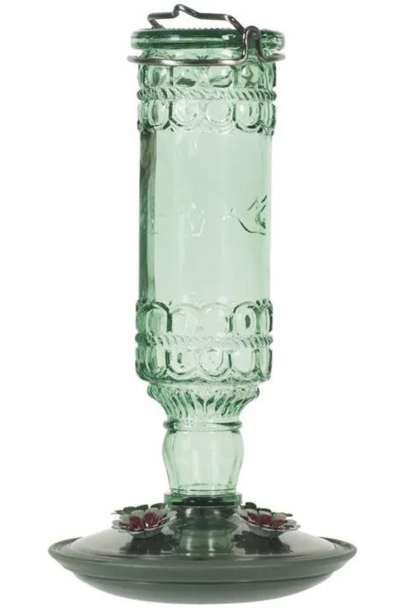 Perky Pet Hummingbird Feeder Antique Green