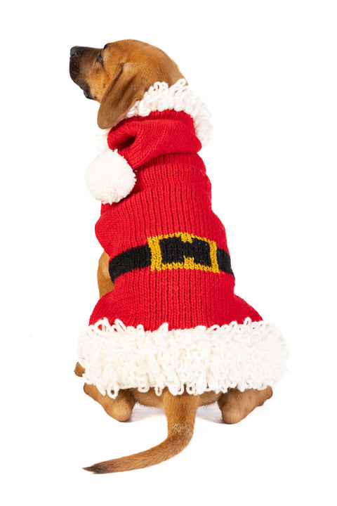 Chilly Dog Santa Sweater Large