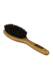 Bamboo Groom Oval Bristle Brush with Natural Boar Bristles Large