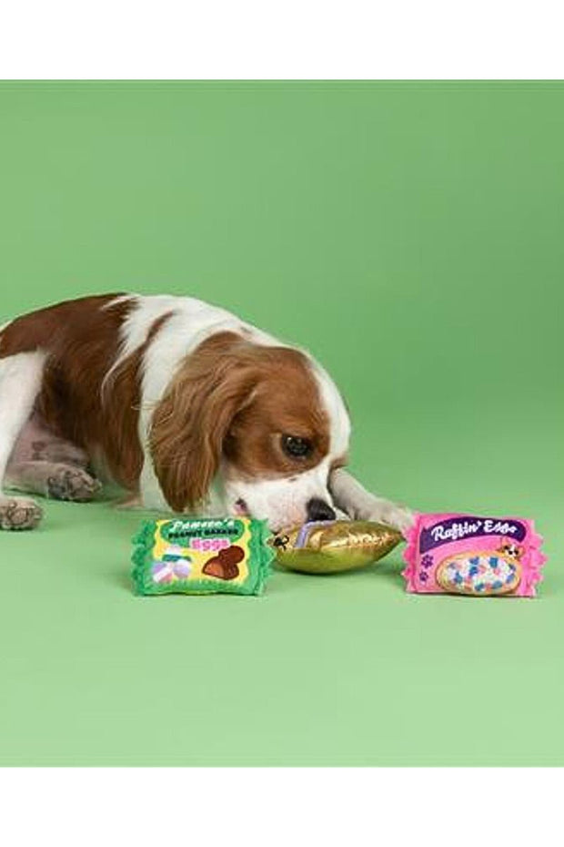 Fringe Studio Eggstra Sweets Small Plush Dog Toys Set Of 3
