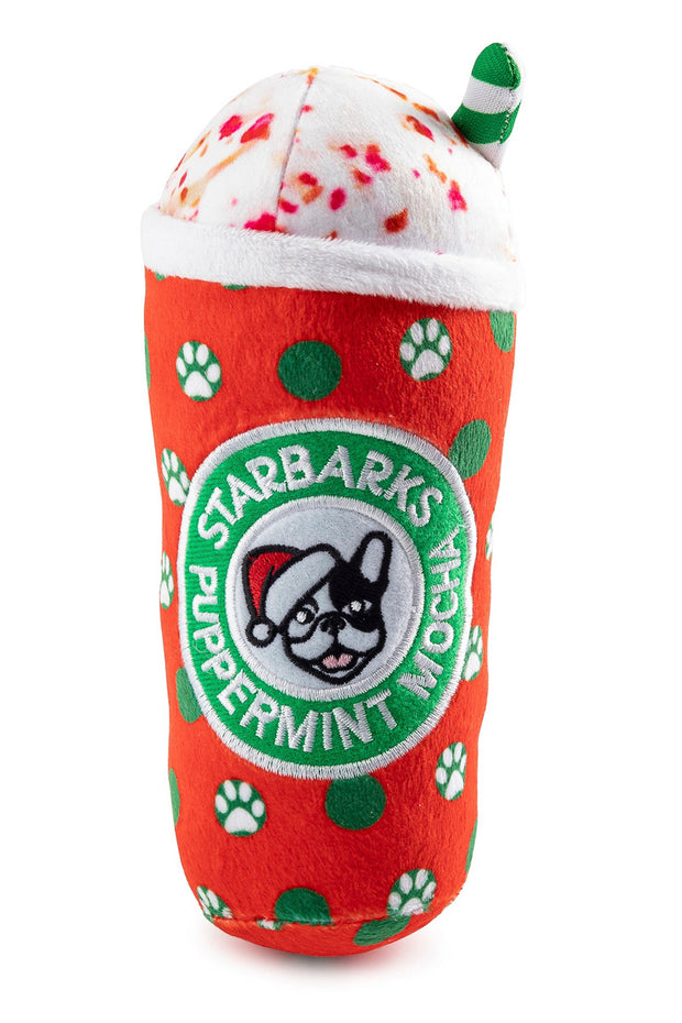 Haute Diggity Dog Starbarks Puppermint Mocha Holiday Dots Cup