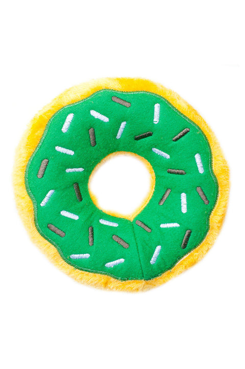 ZippyPaws Holiday Mint Chip Donutz 7"