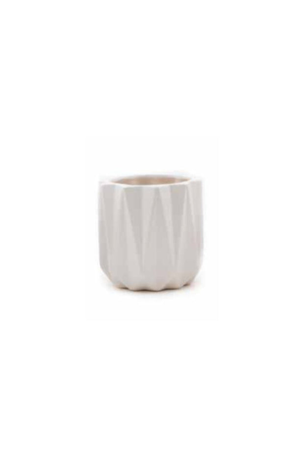 Dimensional Planter Matte White 5.5"