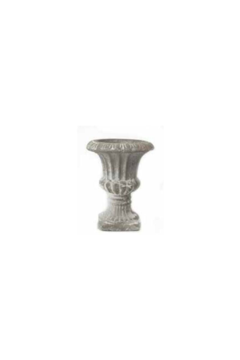 Round Concrete Urn 5.5"