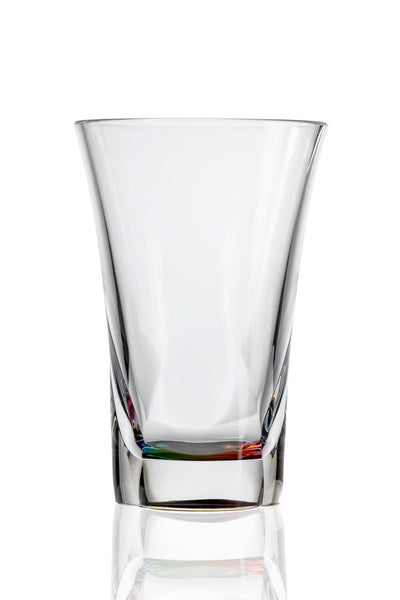 Merritt Diamond Acrylic Tumbler Glass 16 oz Rainbow