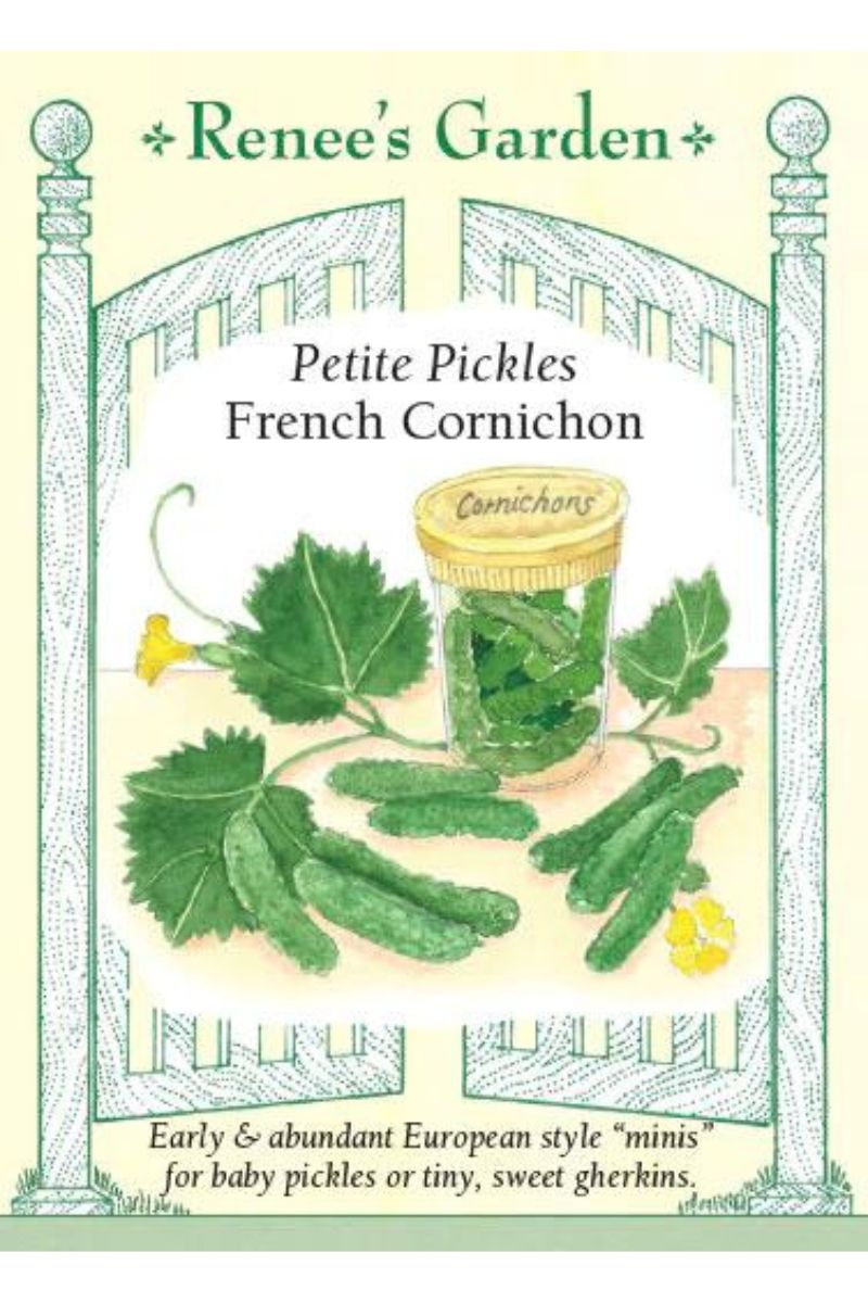 Renee's Garden Petite Pickles French Cornichon Seeds