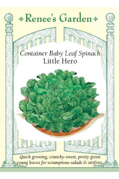 SEED, RENEE'S SPINACH LITTLE H