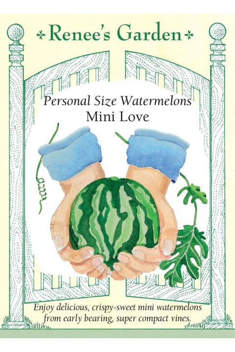 Renee's Garden Personal Size Watermelons Mini Love Seeds