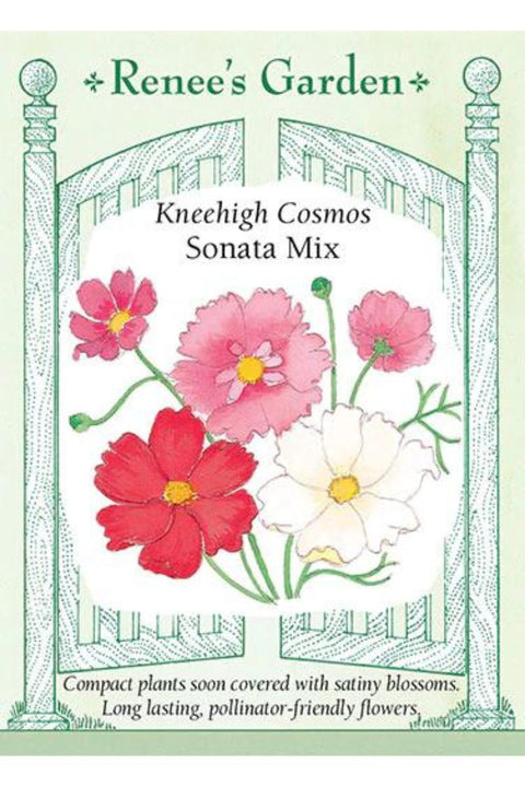 Renee's Garden Kneehigh Cosmos Sonata Mix Seeds