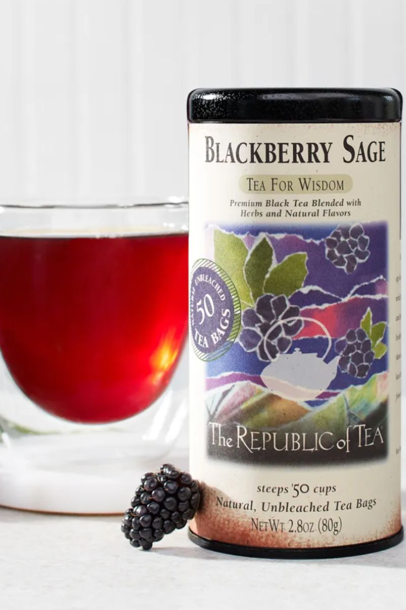 Republic of Tea Blackberry Sage Black Tea Bags