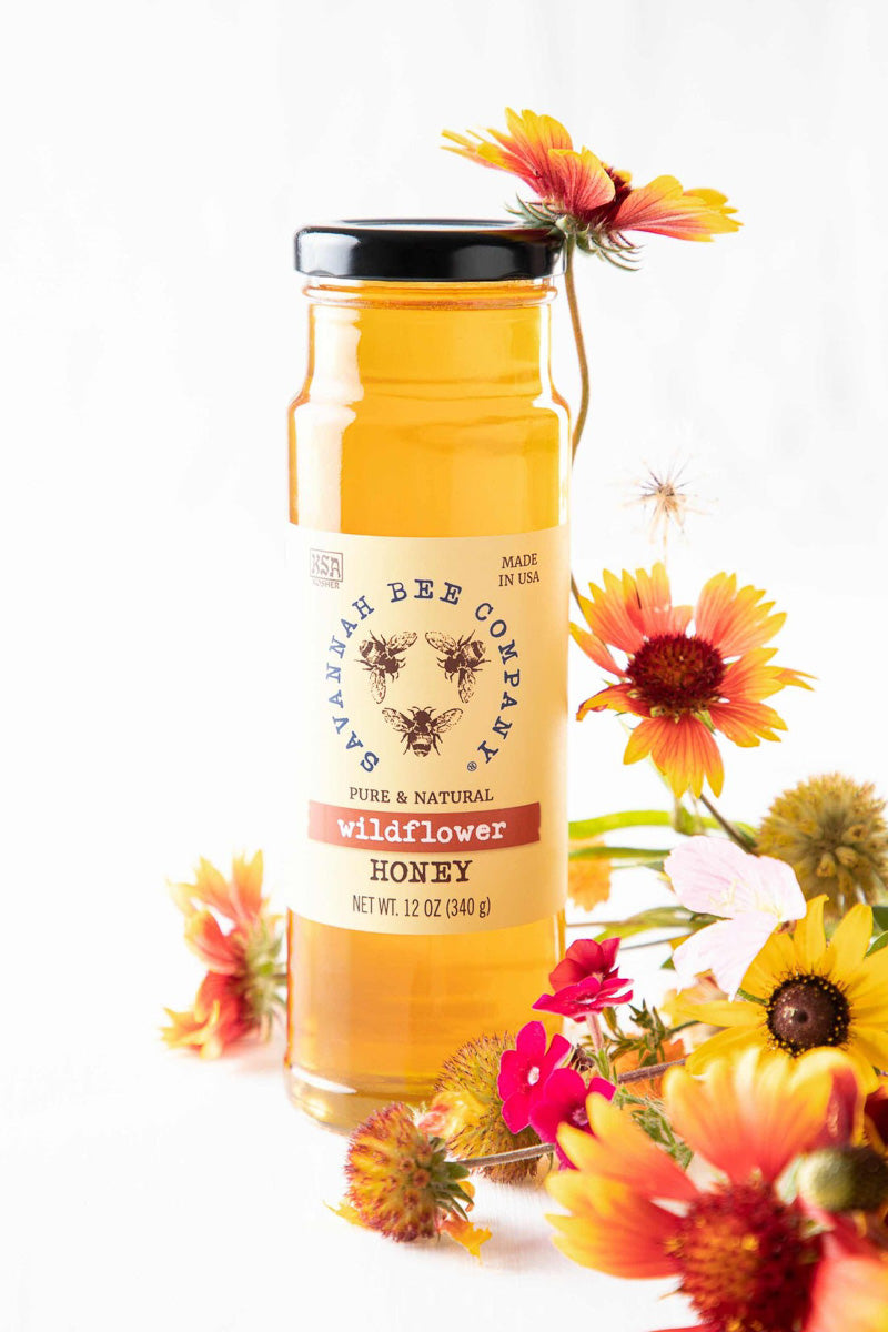 Savannah Bee Wildflower Honey 12 oz