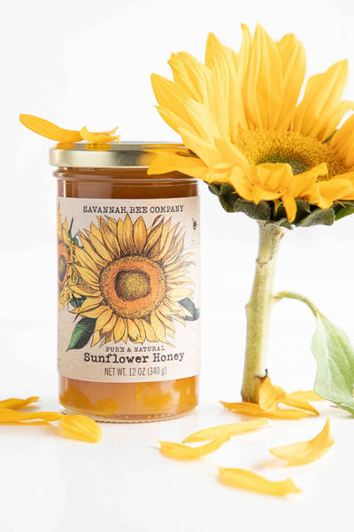 Savannah Bee Sunflower Honey 12 oz