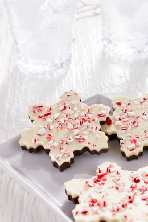 Saxon Peppermint Bark Snowflake Bag 3 Piece