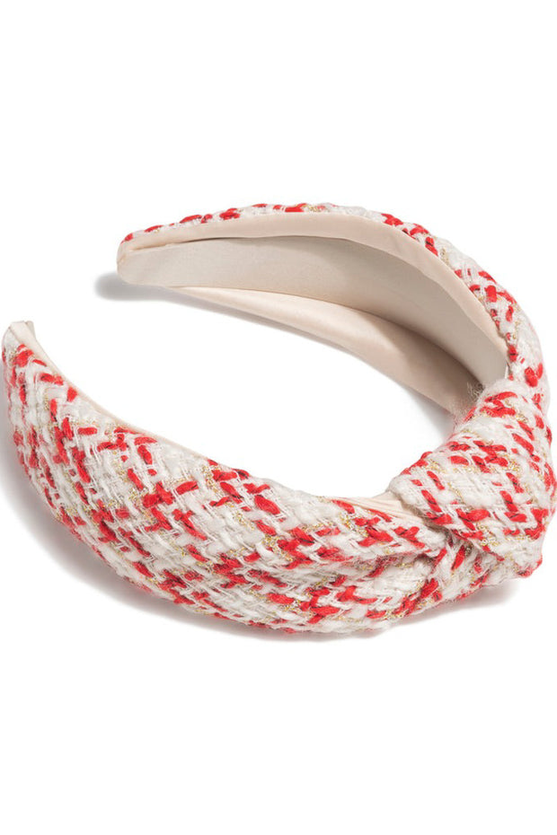 Shiraleah Boucle Knotted Headband Ruby