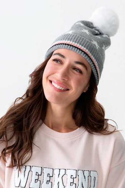 Shiraleah Stella Beanie Grey