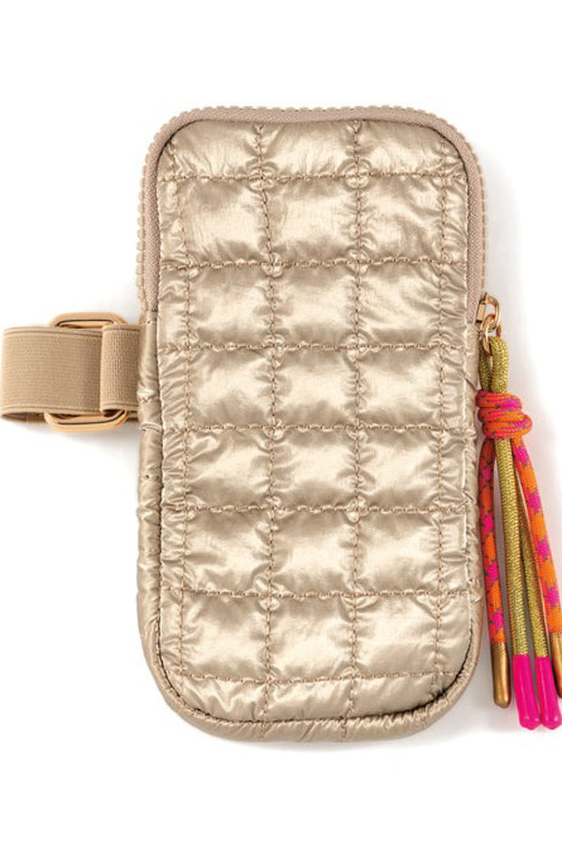 Shiraleah Logan Tumbler Fanny Pack Gold