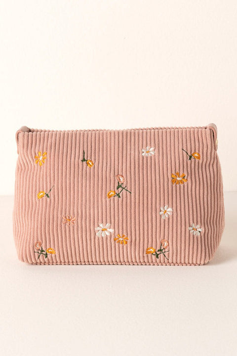 Shiraleah Roux Zip Pouch Blush