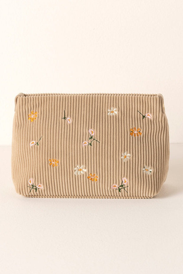 Shiraleah Roux Zip Pouch Tan