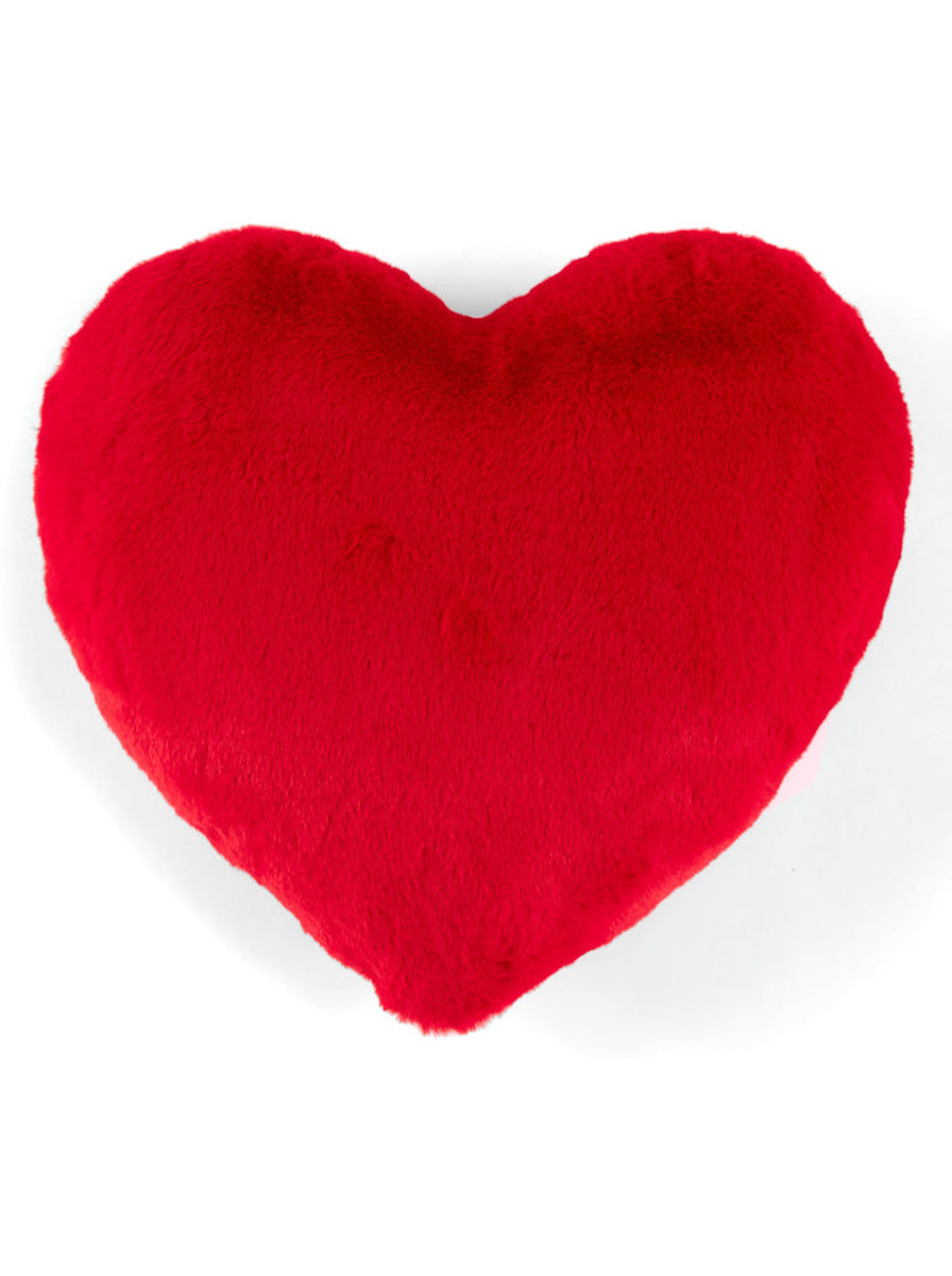 Shiraleah Jovi Heart Pillow Red