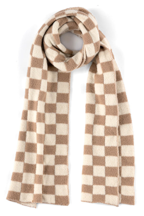 SCARF, TANNER TAN