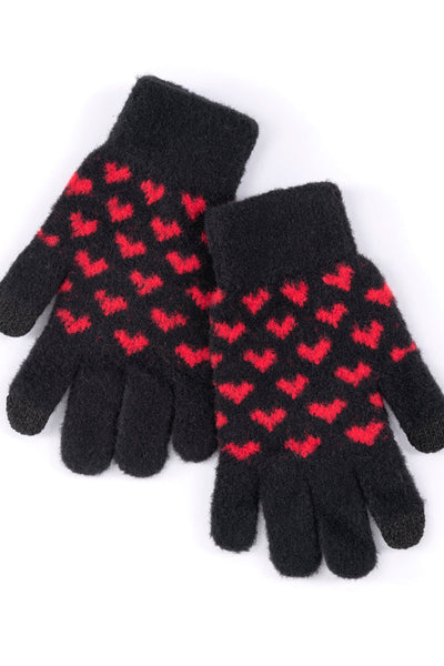 GLOVES, TOUCHSCREEN BLACK VALE