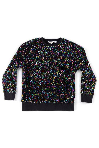 Shiraleah Fiesta Sweatshirt Black Extra Large