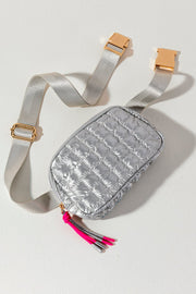 Shiraleah Logan Belt Bag Silver