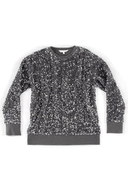 Shiraleah Fiesta Sweatshirt Silver Small